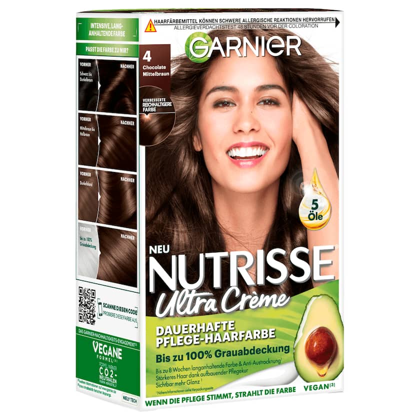 Garnier Nutrisse Ultra Crème 40 Mittelbraun