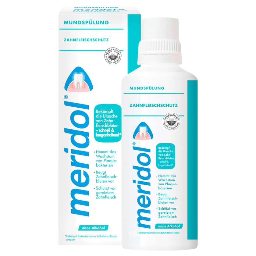 meridol Mundspülung Zahnfleischschutz antibakteriell 400ml