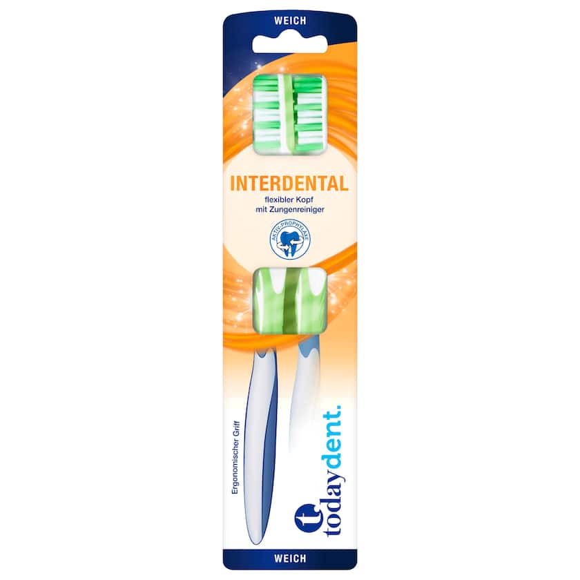 Today dent Zahnbürste Interdental soft 2 Stück