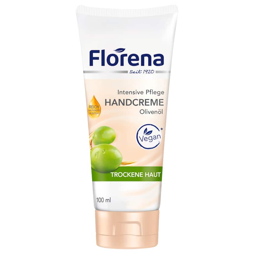Florena Handcreme Intensive Pflege mit Olivenöl 100ml