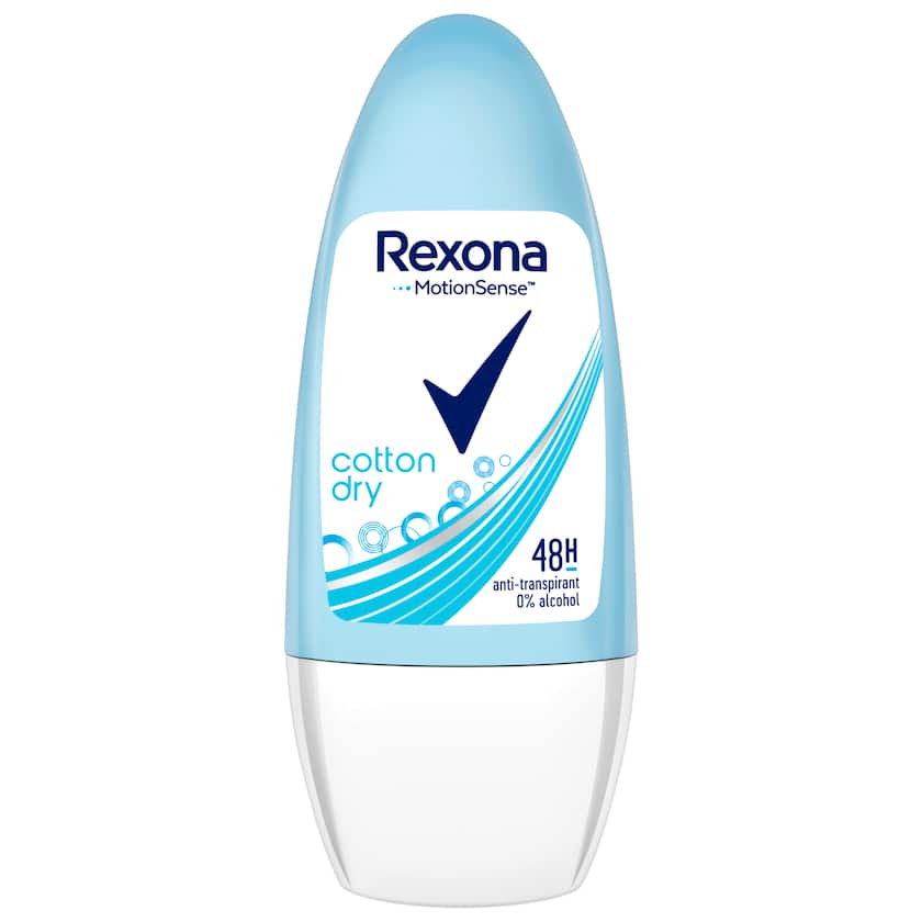 Rexona Deo Roll-On Cotton Dry Anti-Transpirant 50ml