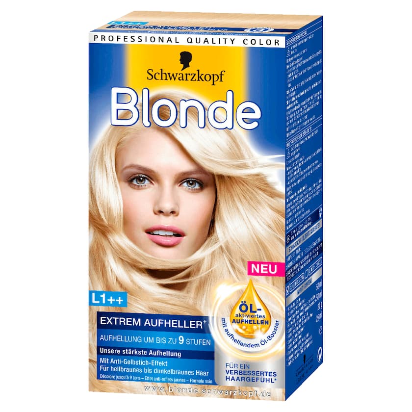 Schwarzkopf Blonde Aufheller L1++ Extrem Aufheller Plus 143ml