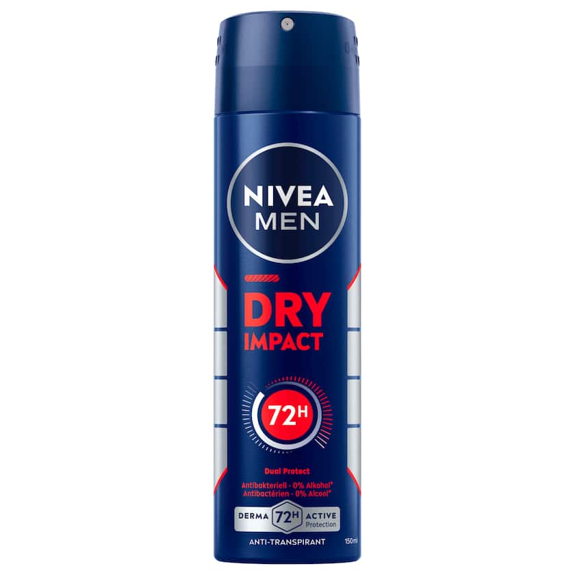 NIVEA Men Deospray Dry Impact Antitranspirant 150ml