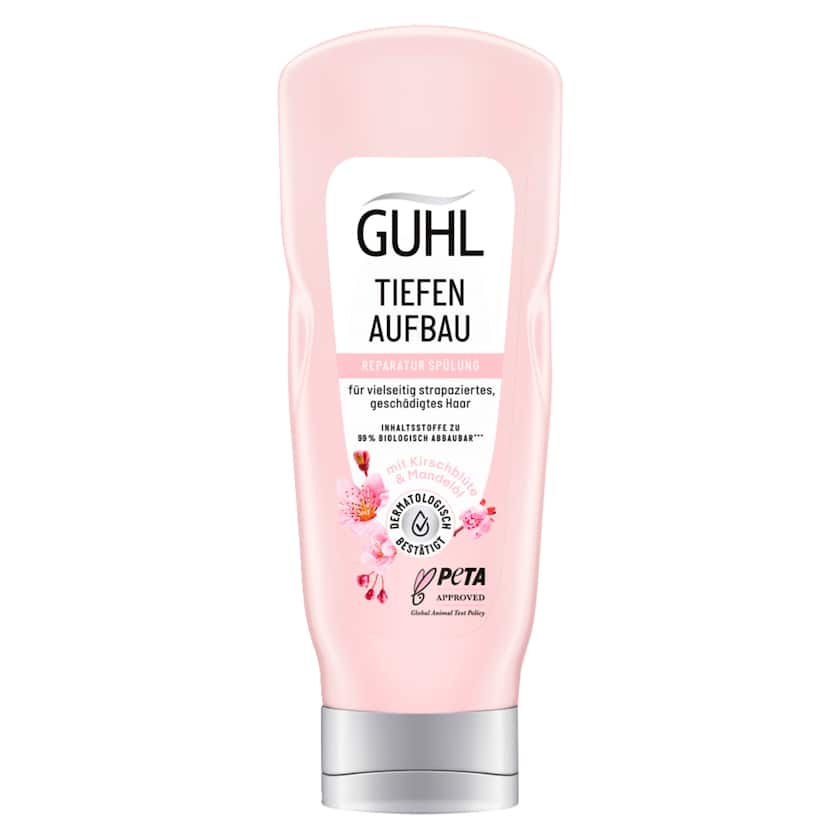 Guhl Tiefenaufbau Reparatur Spülung mit Kirschblüte & Mandelöl 200ml