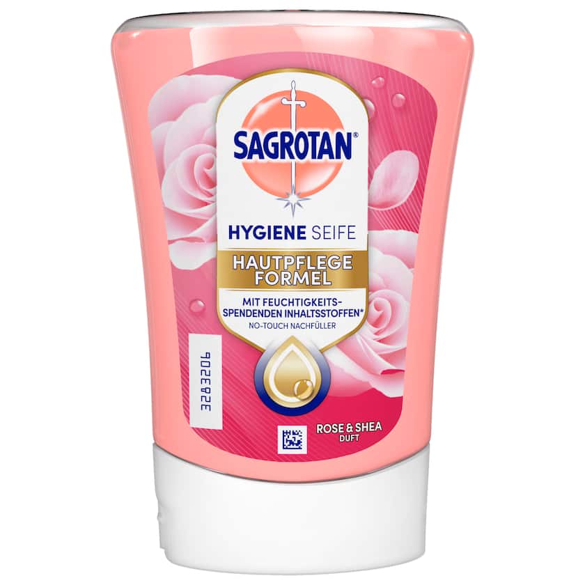 Sagrotan No-Touch Hygieneseife Nachfüller Rose & Shea Duft 250ml