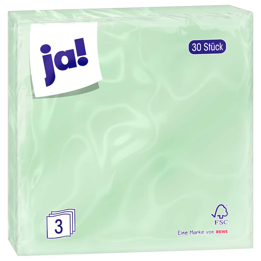 ja! Servietten eskimo mint 30 Stück
