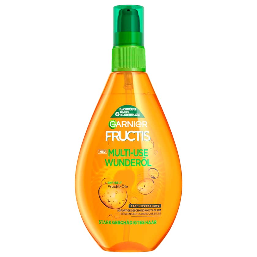 Garnier Fructis Wunderöl Hitzeschutz & Anti-Frizz Multi-Use 150ml