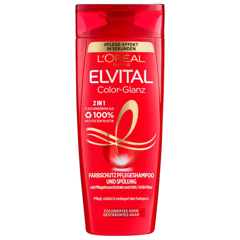 L'Oréal Paris Elvital Shampoo&Spülung Color-Glanz Farbschutz 300ml