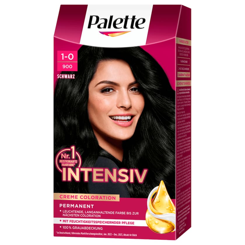 Poly Palette Intensiv-Creme-Coloration 900 Schwarz 115ml