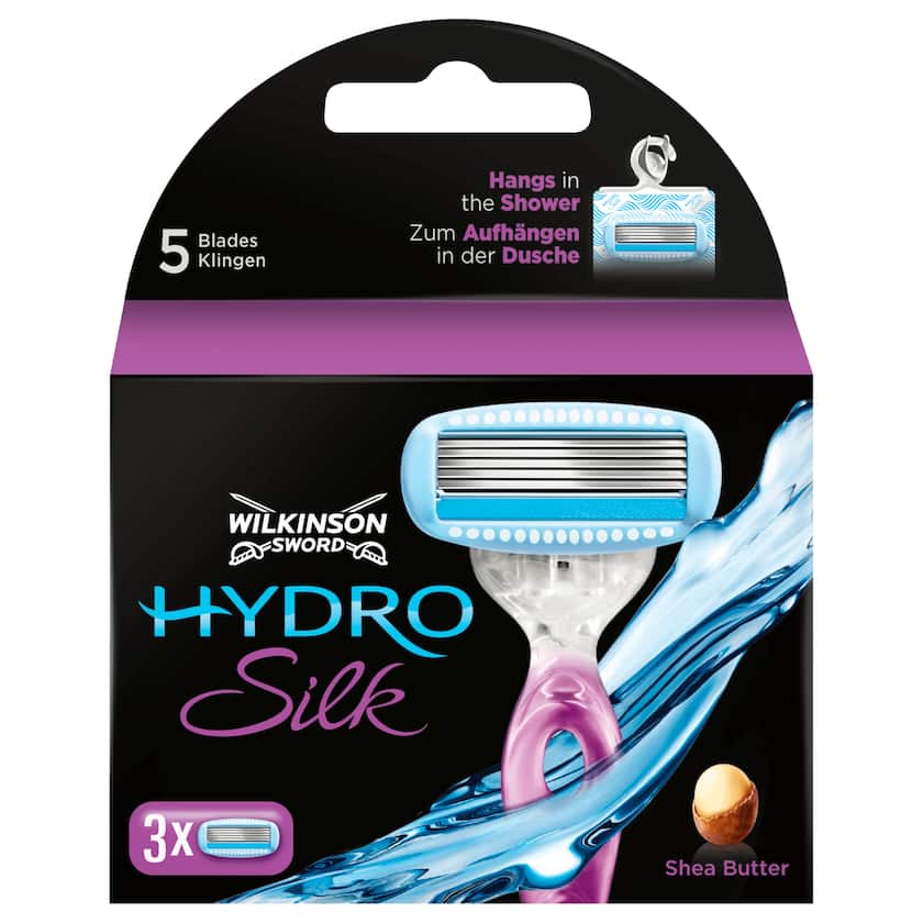 Wilkinson Hydro Silk 5 Klingen 3 Stück
