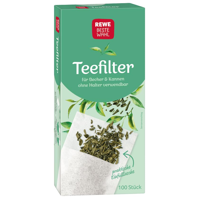 Teefilter halterlos 100 Stück