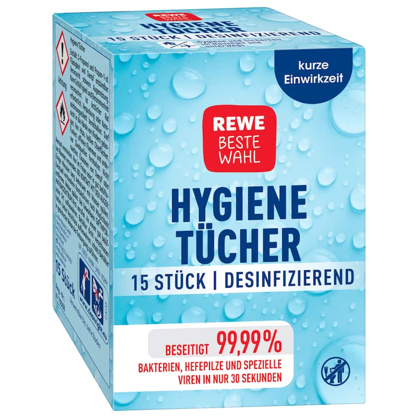 Hygienetücher 15 Stück