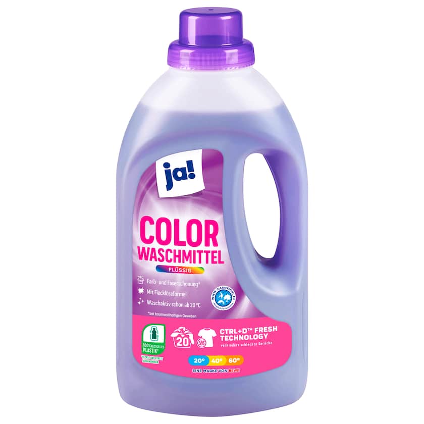 ja! Colorwaschmittel flüssig 1,1l 20WL