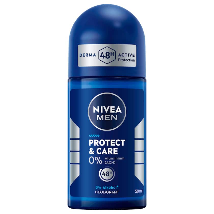 NIVEA Men Deo Roll-On Protect & Care 0% Alu 50 ml