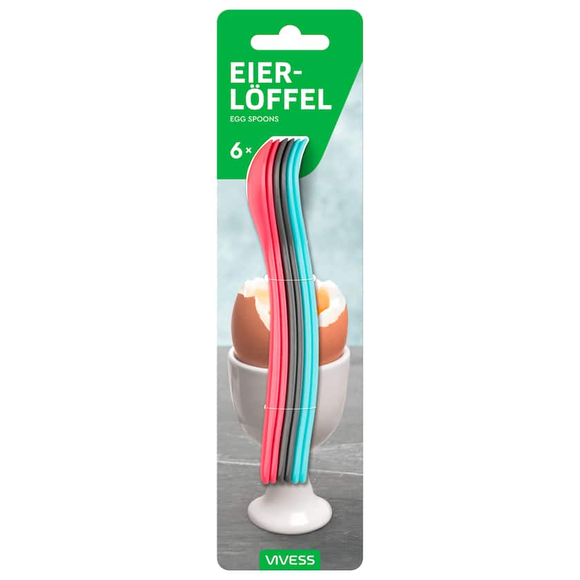 Vivess Eierlöffel 6 Stück