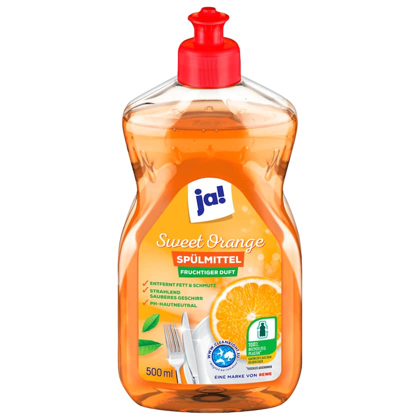ja! Spülmittel Sweet Orange 500ml