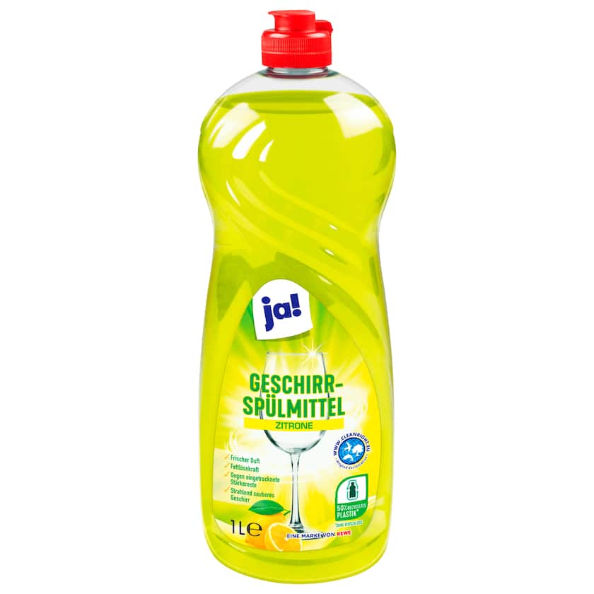 ja! Geschirrspülmittel Zitrone 1l