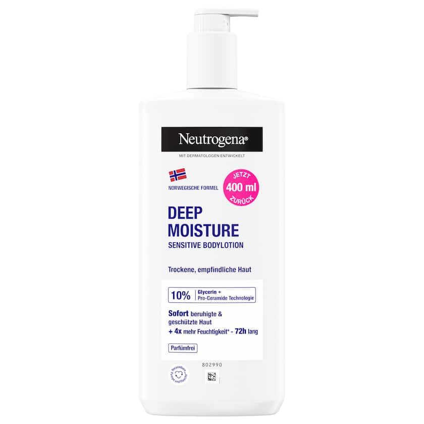 Neutrogena Sensitive Bodylotion Deep Moisture 400ml