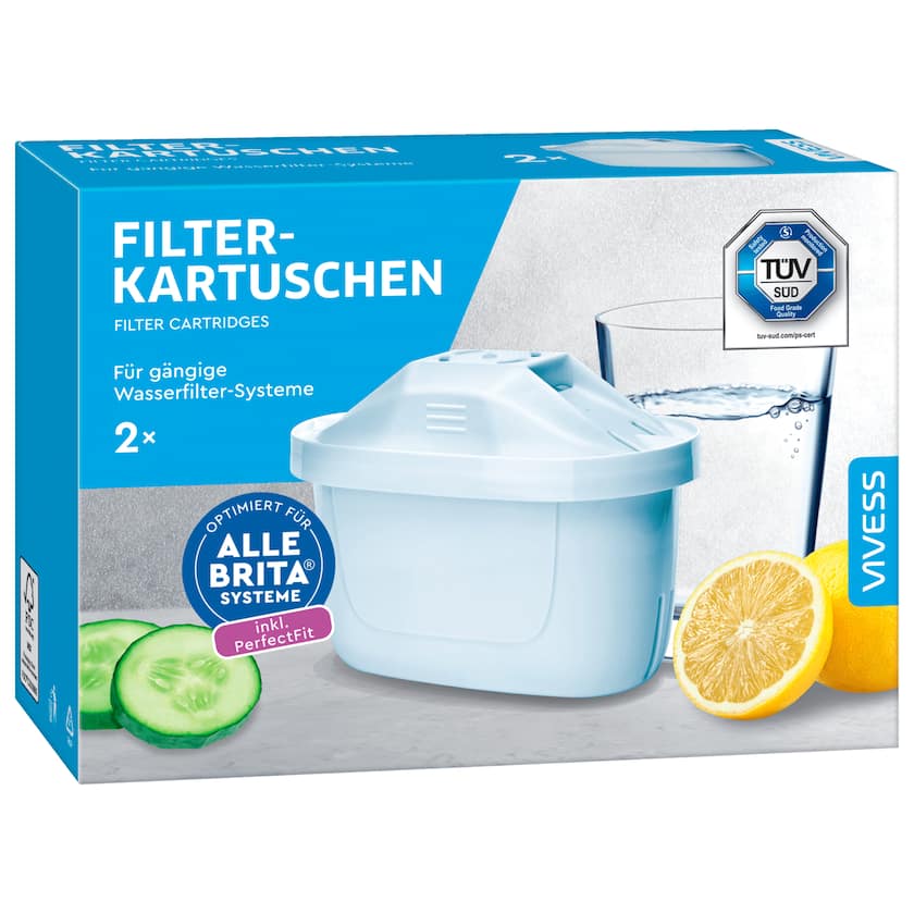 Vivess Filterkartuschen 2 Stück