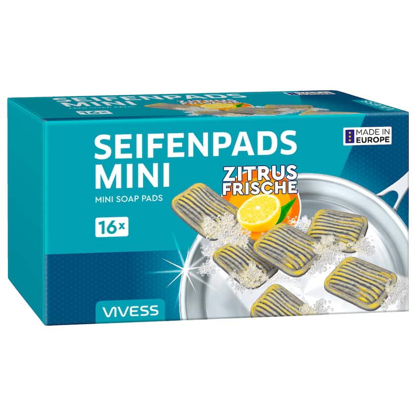 Vivess Seifenpads Mini 16 Stück