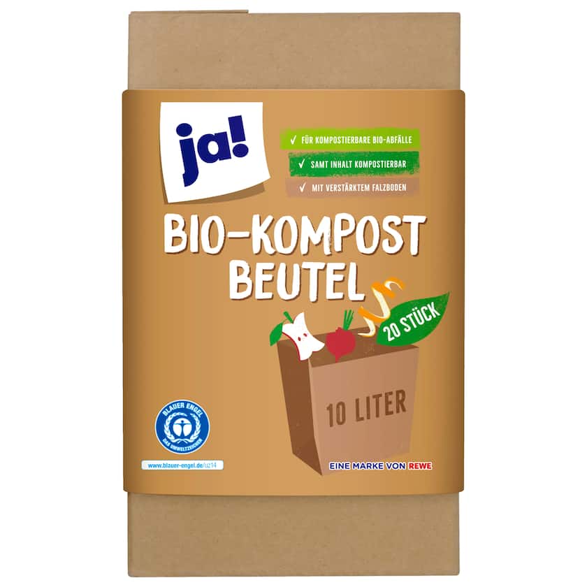 ja! Biokompostbeutel 10l 20 Stück