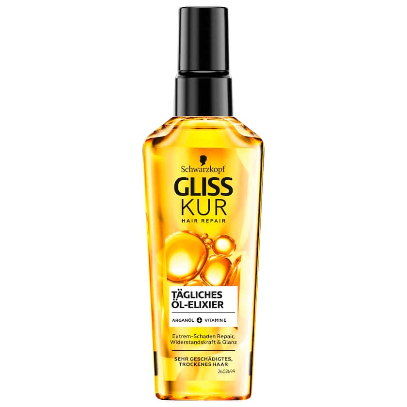 Schwarzkopf Gliss Kur Öl-Elixier Arganöl 75ml