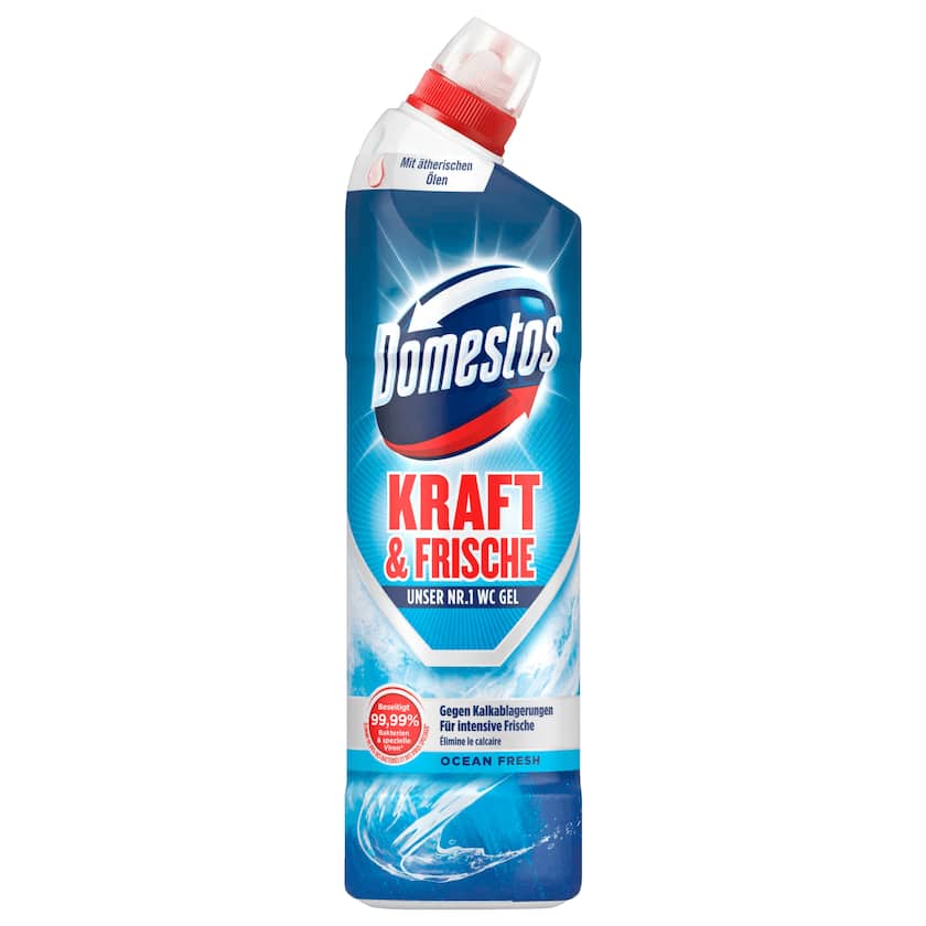 Domestos Kraft & Frische WC Gel Ocean Fresh 750ml