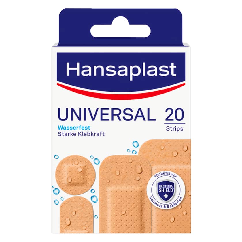 Hansaplast Universal Wasserfest 20 Stück