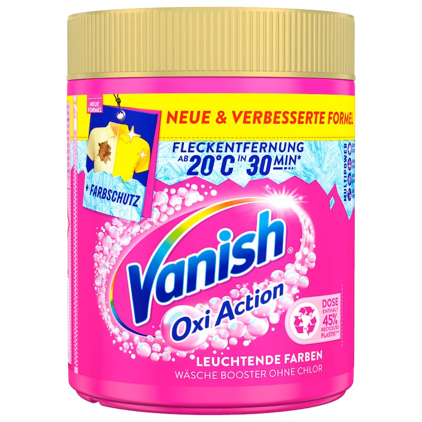 Vanish Oxi Action Fleckenentferner Pink Pulver 550g