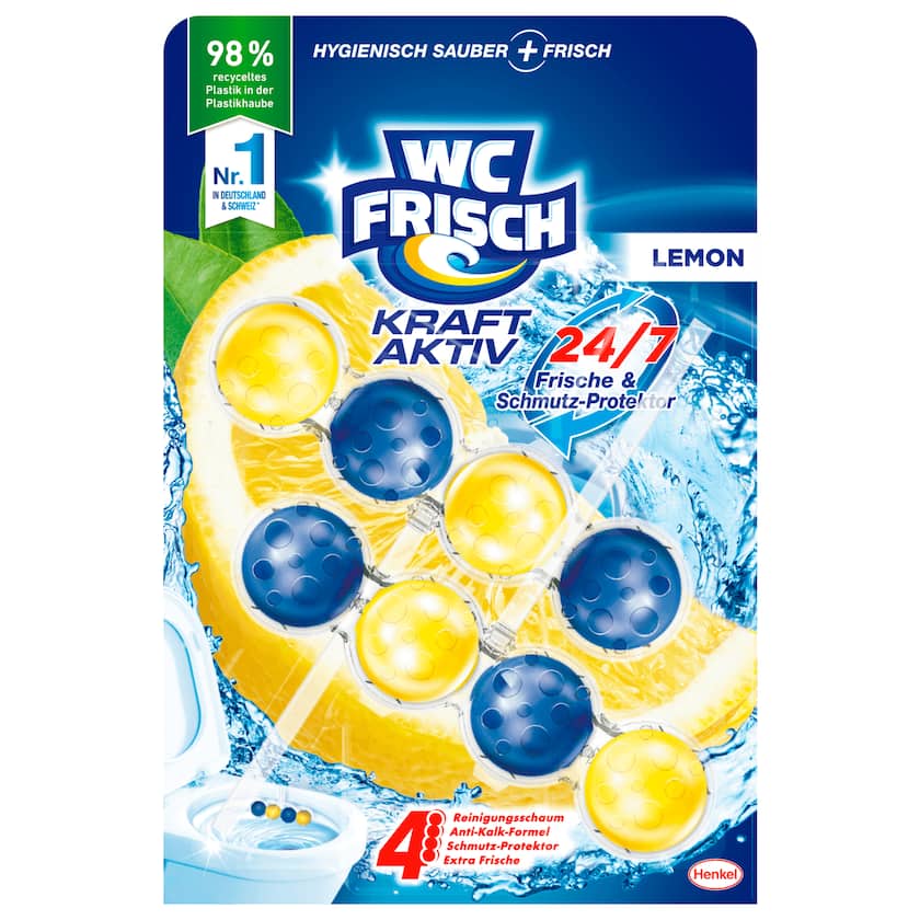 WC Frisch Kraft-Aktiv Lemon 2x50g