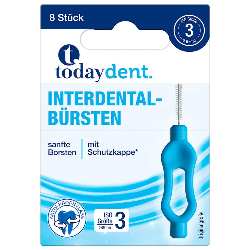 Today dent Interdentalbürsten ISO Gr.3 8 Stück