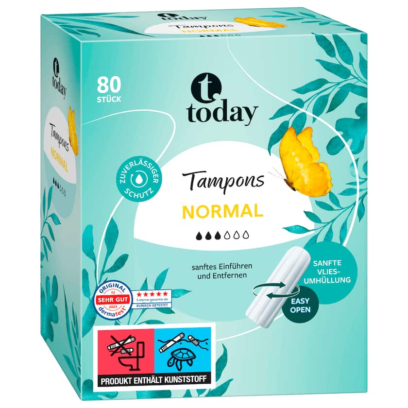 Today Tampons Normal 80 Stück