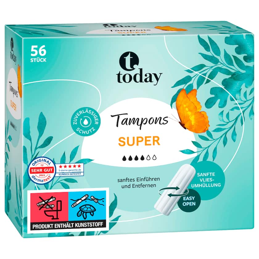 Today Tampons Super 56 Stück