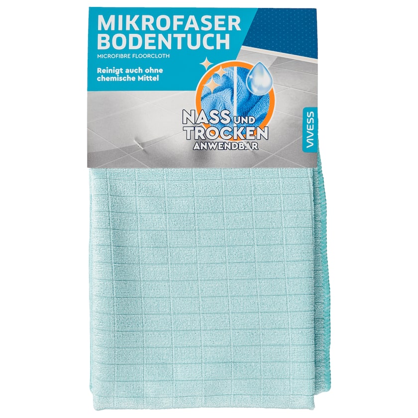 Vivess Mikrofaser Bodentuch 1 Stück