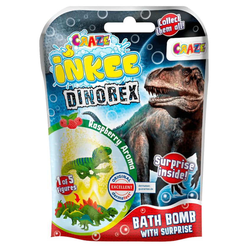 Inkee Badekugel Dinorex 1 Stück