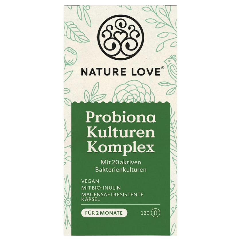 Nature Love Probiona Kulturen Komplex 120 Kapseln