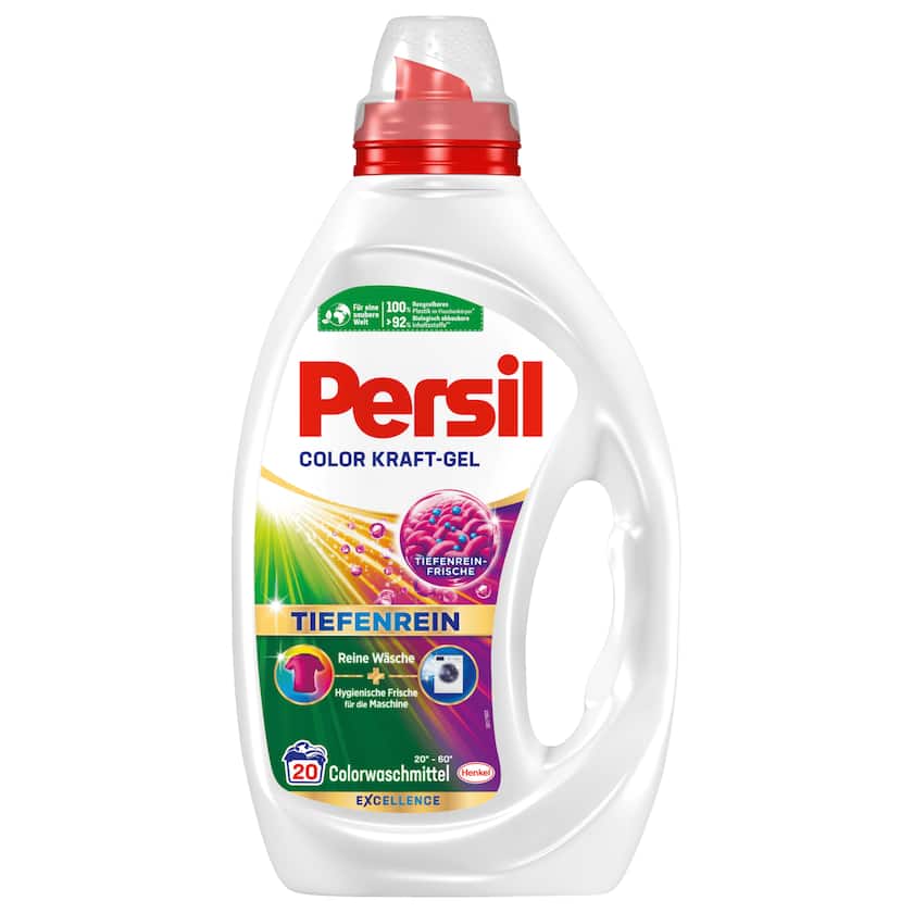 Persil Colorwaschmittel Color Kraft-Gel 900ml, 20WL