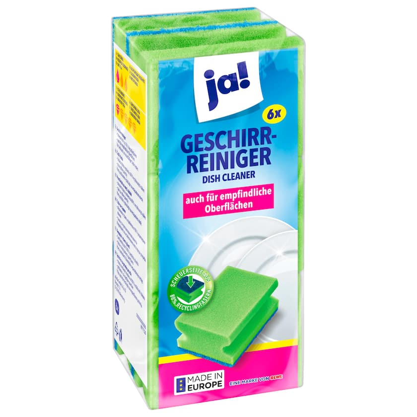 ja! Geschirrreiniger 6 Stück