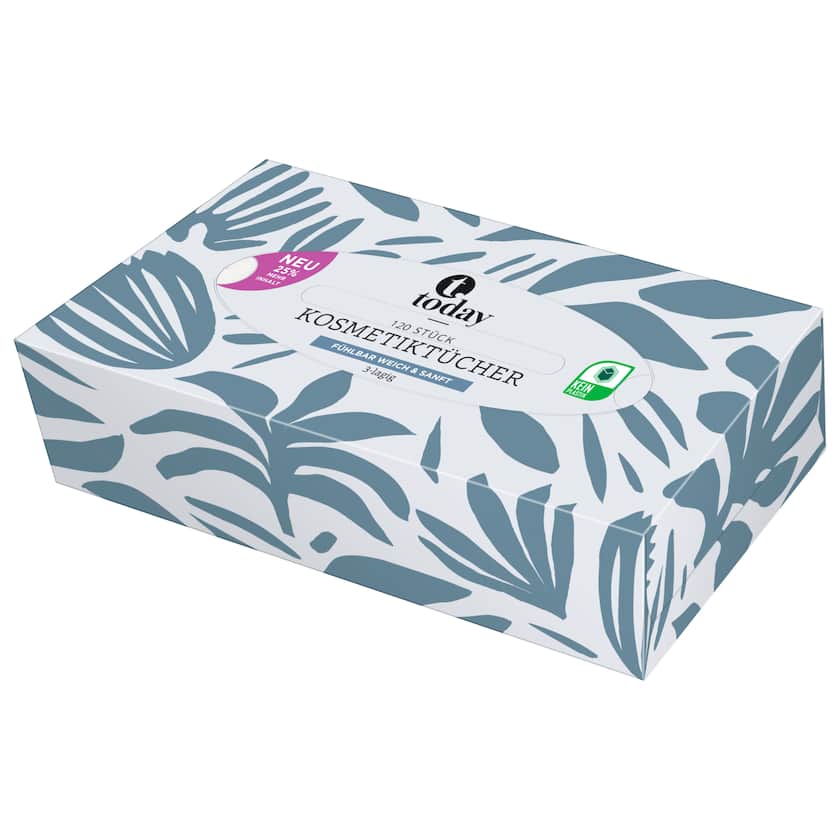 Today Kosmetiktücher 3-lagig 120 Stück