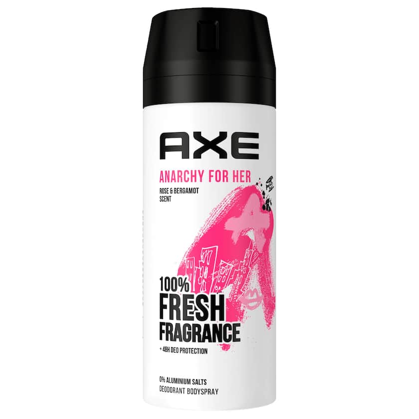 Axe Deospray Anarchy for Her ohne Aluminium 150ml
