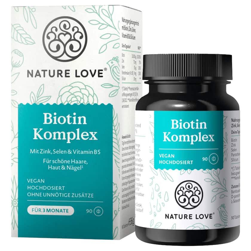 Nature Love Biotin Komplex 90 Kapseln