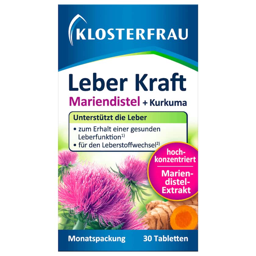 Klosterfrau Leber Kraft Tabletten 30 Stück