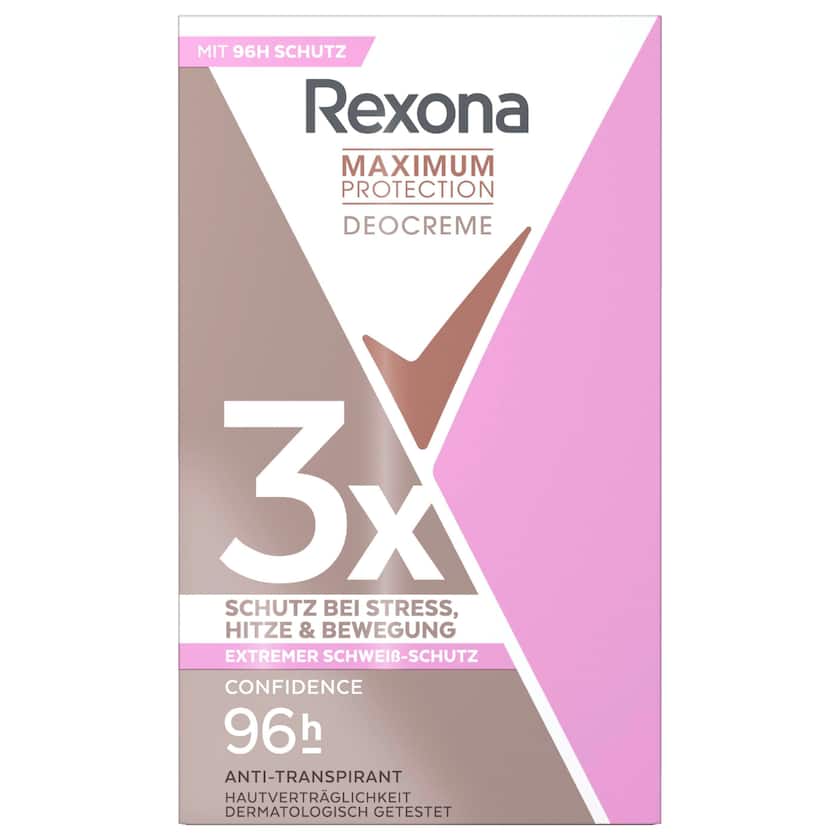 Rexona Deocreme Maximum Protection Confidence 45ml