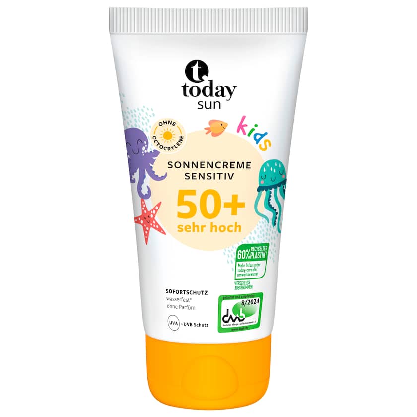 Today Sun Kids Sonnencreme Sensitiv LSF 50+ 150ml