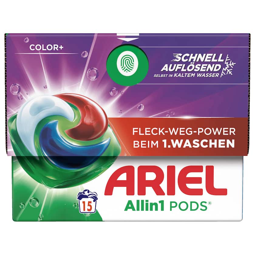 Ariel Colorwaschmittel All-in-1 Pods 298,5g 15WL