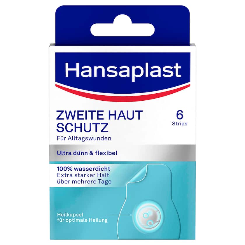 Hansaplast Zweite Haut Schutz 6 Stück