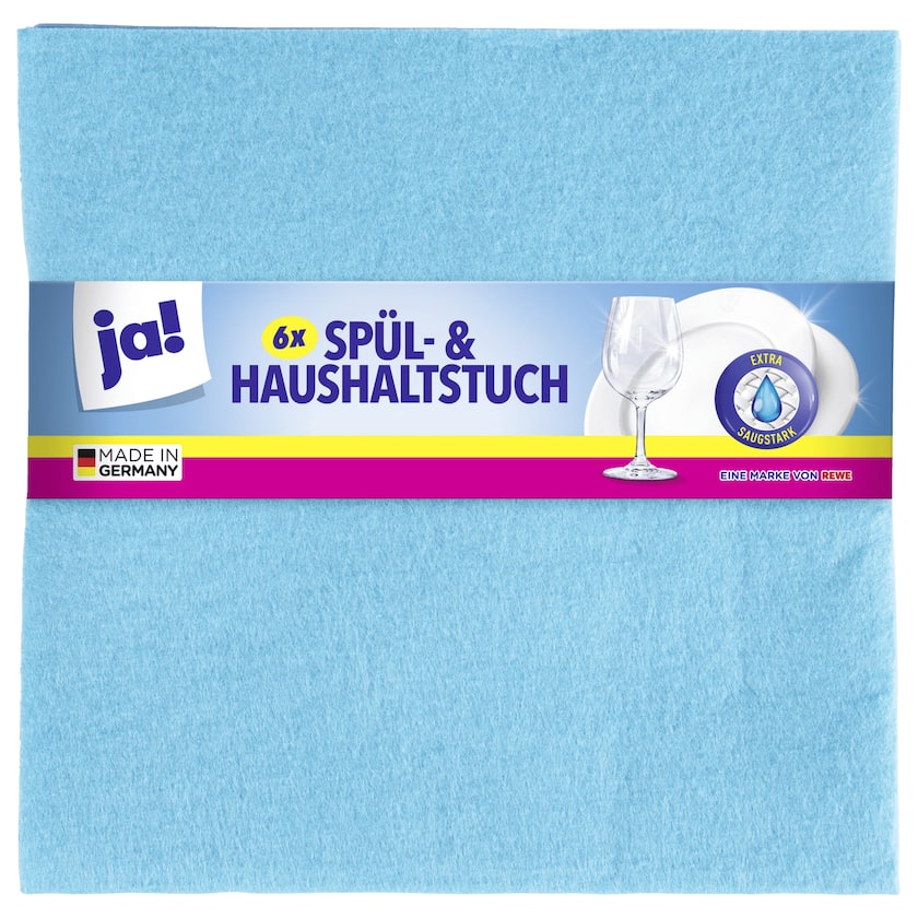 ja! Spül- & Haushaltstuch 6 Stück