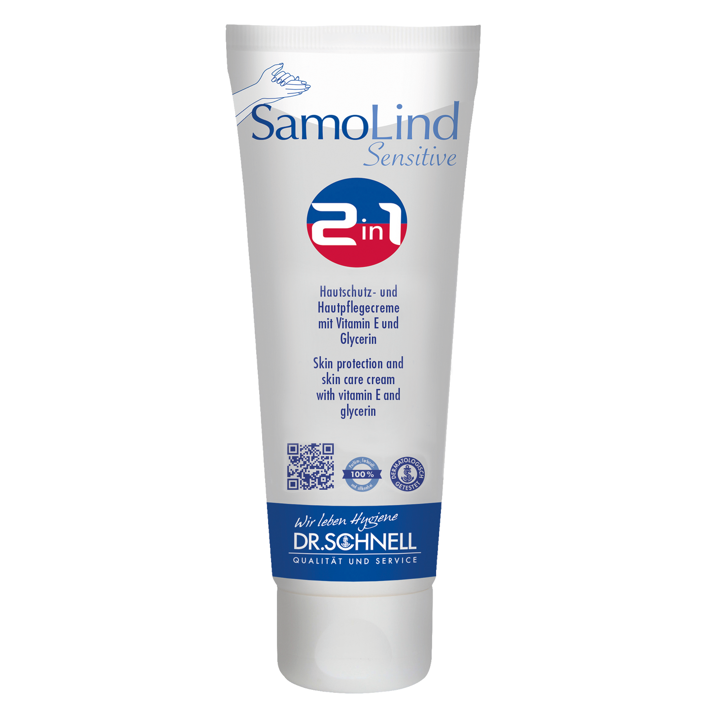 Dr. Schnell SAMOLIND SENSITIVE 2IN1 Hautcreme 50,0 ml