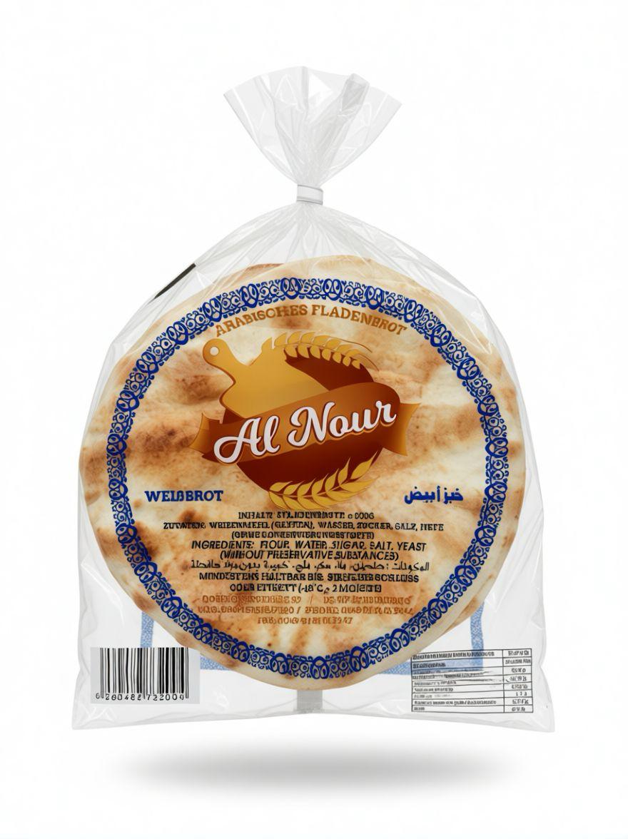 Arabisches Weißbrot Al Nour