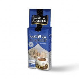 قهوة مع هال أكسترا غامق الأديب 200غرام /أزرق